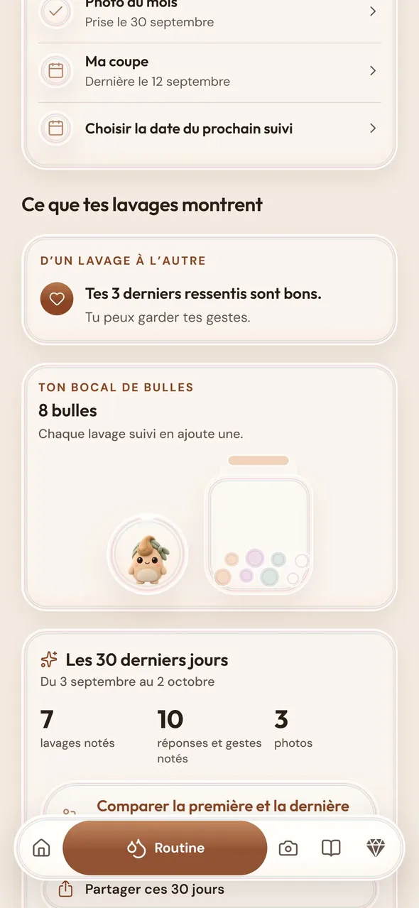 Capture publique de ZYEA : suivi des lavages sur les 30 derniers jours